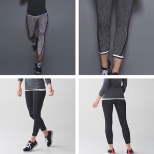Lululemon Pace Tight-Kill the Lights Reflective 6